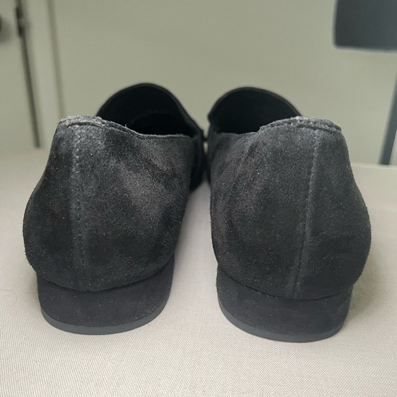 NWOB ONO NAKINA KILTIE SUEDE LEATHER STUDDED LOAFERS  BLK 7.5 M - Picture 4 of 8